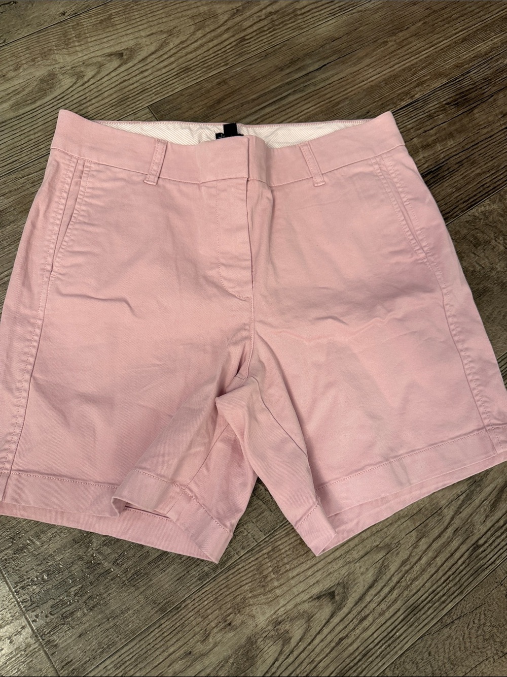 J. Crew Light Pink Cotton Chino Shorts
